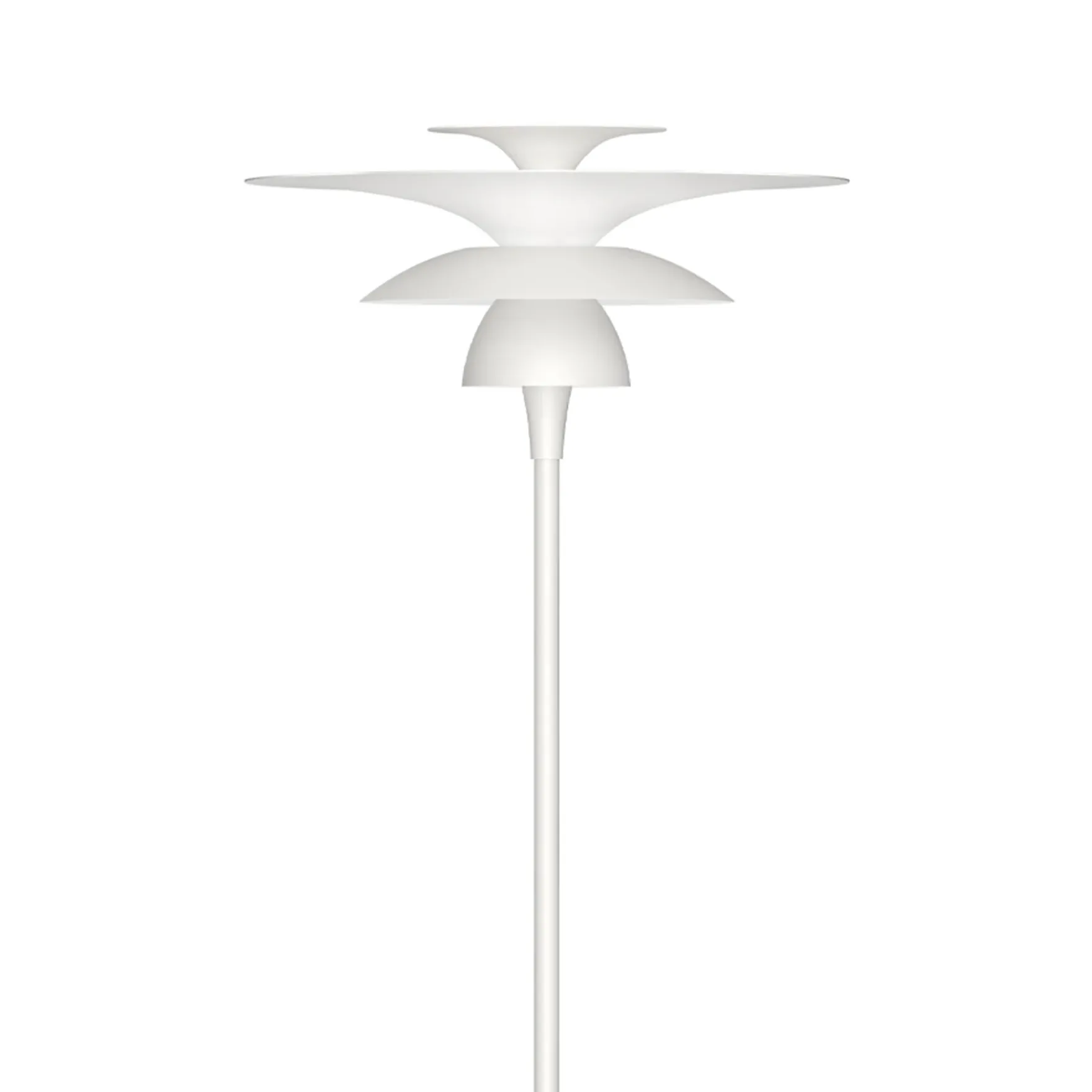 Picasso gulvlampe Ø38cm hvit