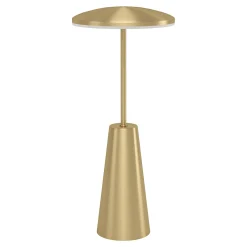 Piccora bordlampe oppladbar IP54 LED messing