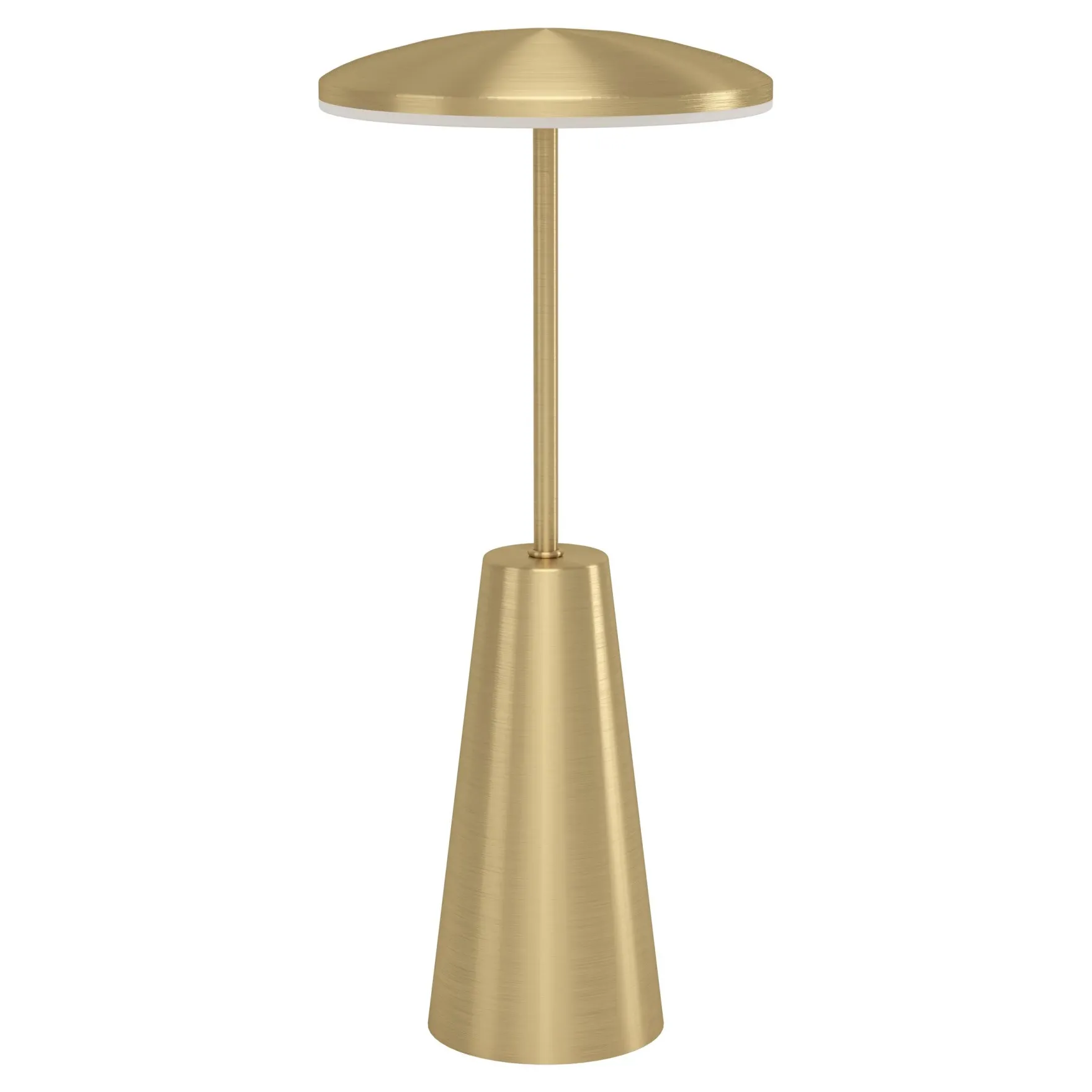 Piccora bordlampe oppladbar IP54 LED messing