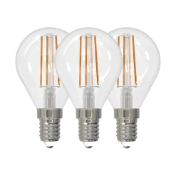 3pk LED E14 illum klar 4.9W dimbar