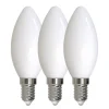 3pk LED E14 mignon opal 4.9W dimbar