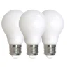 3pk LED E27 normal opal 4.9W dimbar