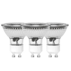 3pk LED GU10 4.5W 345lm 3000K 3-step dim
