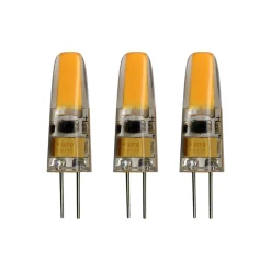 3pk LED G4 2W 200lm 3000K 12V dimbar