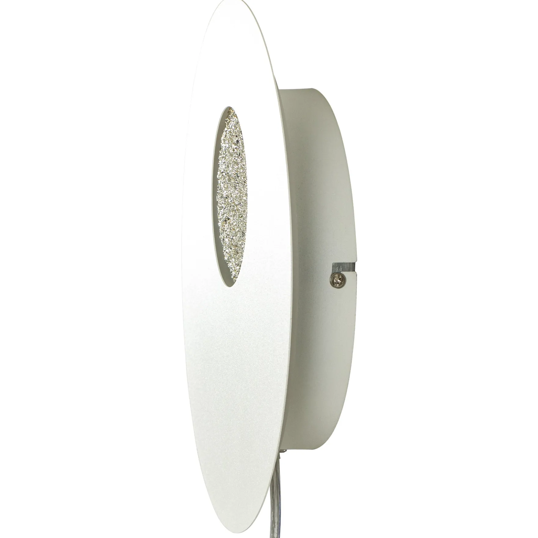 Planet LED vegglampe hvit/sølv 3-step dim