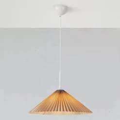 Plisado takpendel 50cm beige