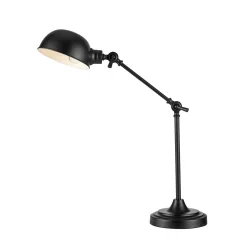 Portland bordlampe 40W E27 sort