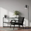 Roxy gulvlampe sort/sotet