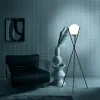 Salvezinas gulvlampe sort/hvit