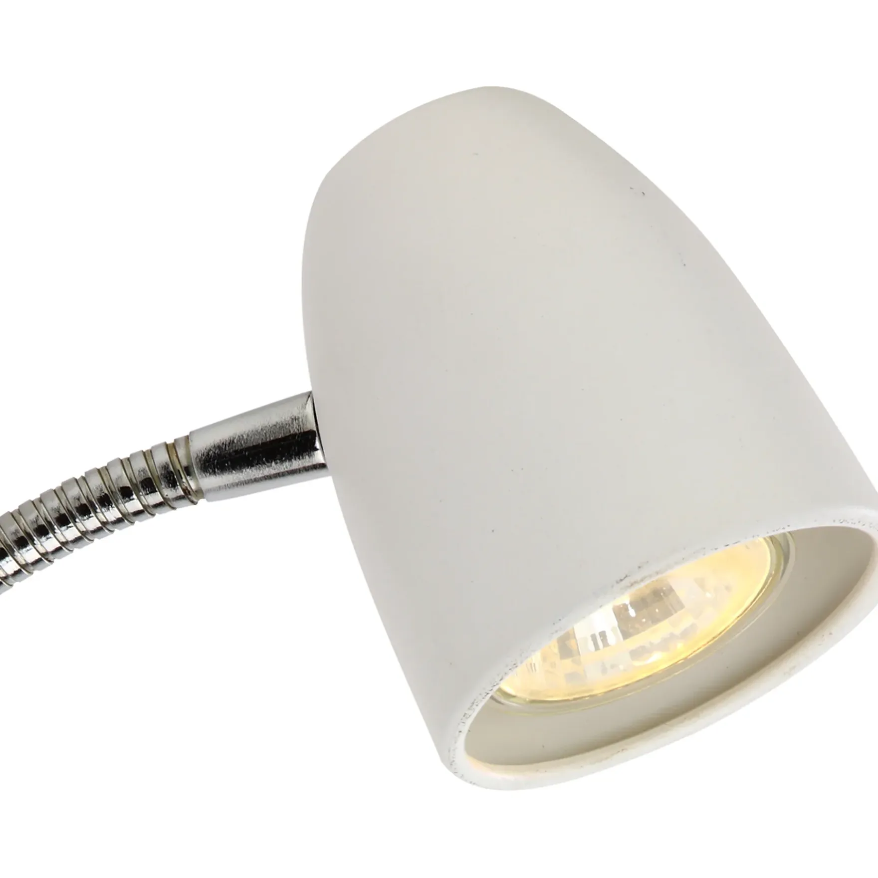 Sandnes vegglampe hvit m/dim