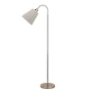 Sandvik gulvlampe u/skjerm satin