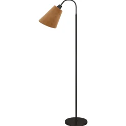Sandvik gulvlampe u/skjerm sort