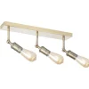 Senja 3-lys taklampe messing