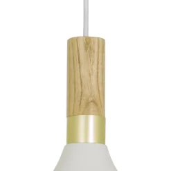 Sense takpendel Ø34cm hvit/natur