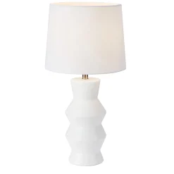 Sienna bordlampe E27 40W hvit