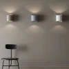 Sinne vegglampe sand/messing