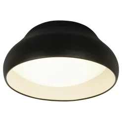 Sinus LED plafond m/fjernkontroll sort