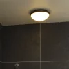Siracusa LED plafond IP44 sort