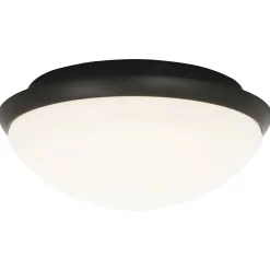 Siracusa LED plafond IP44 sort