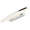Slank LED vegglampe IP44 18W krom