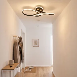Sløyfen takplafond 40W sort