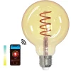 SMART LIGHT WIFI CCT globe amber Ø95mm