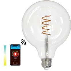 SMART LIGHT WIFI CCT globe klar Ø125mm