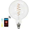 SMART LIGHT WIFI CCT globe klar Ø200mm