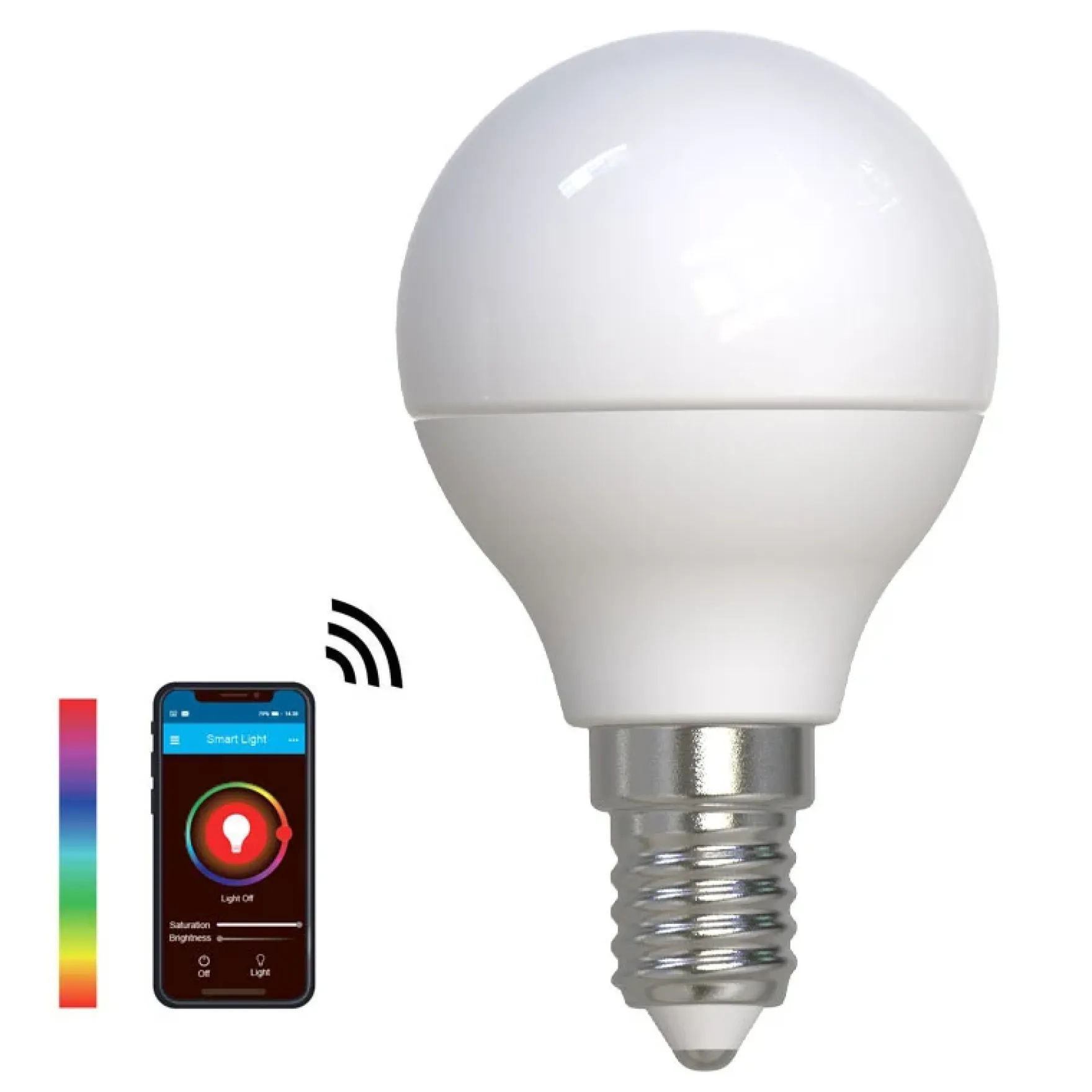 SMART LIGHT WIFI RGB E14 illum hvit