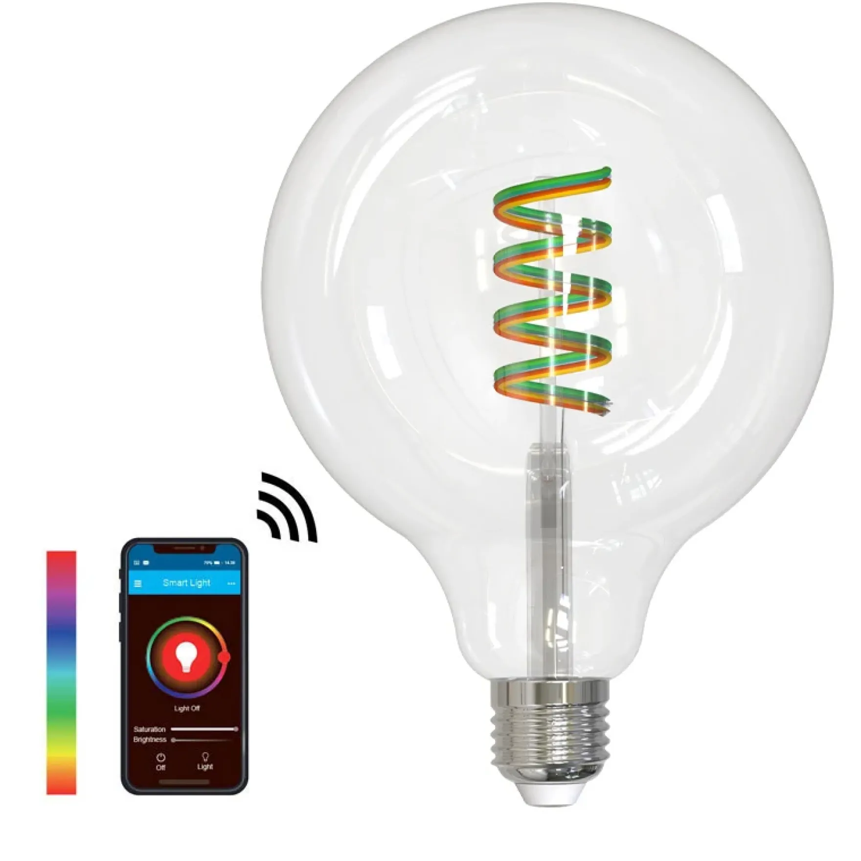 SMART LIGHT WIFI RGB globe klar Ø125mm