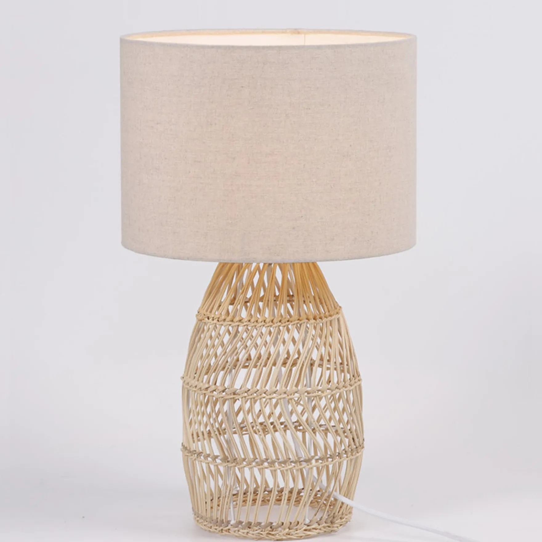 Sofie bordlampe natur/beige