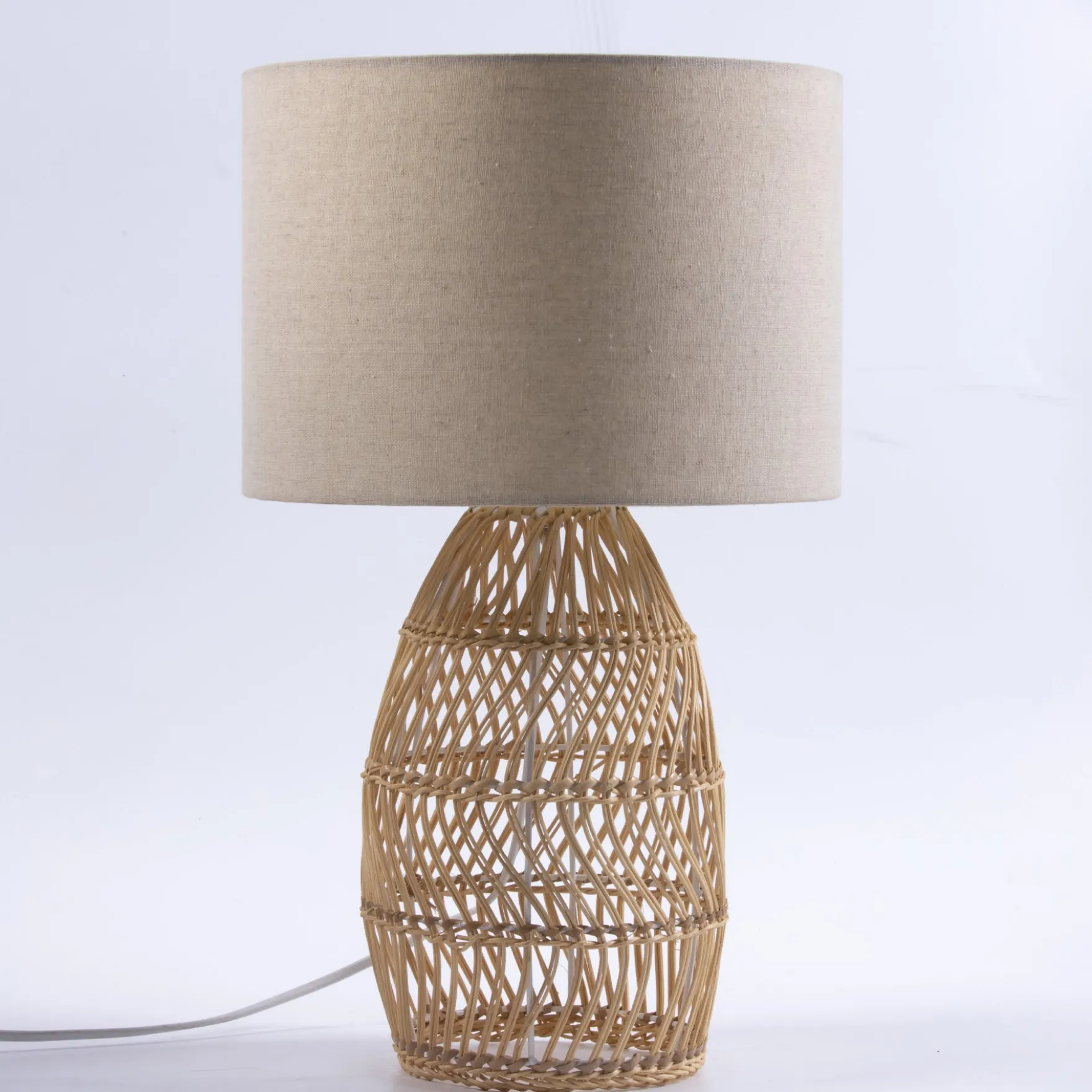 Sofie bordlampe natur/beige