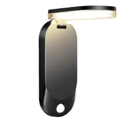 Solar sensor vegglampe 5W sort IP65