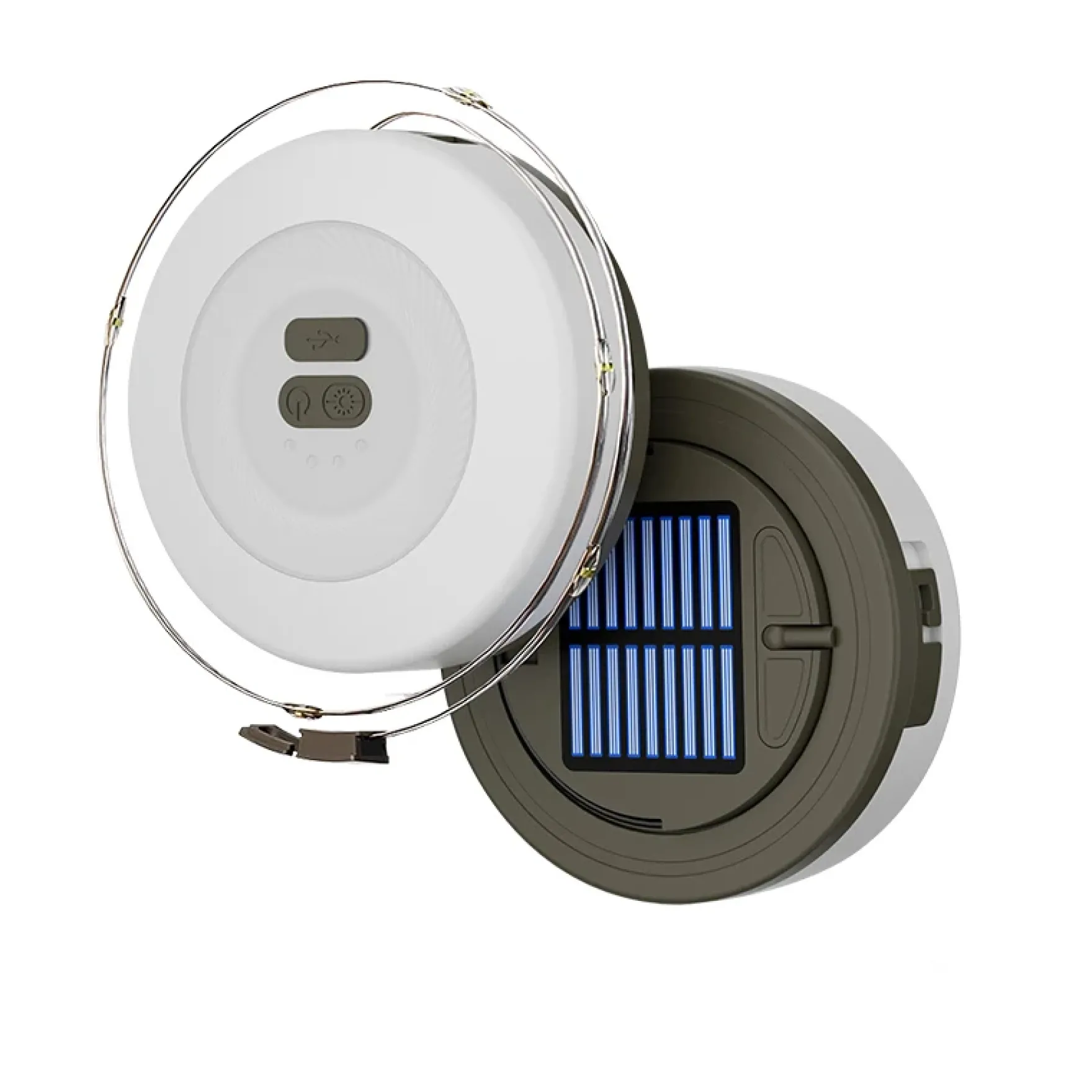 Solar string 1.5W oppladbar grønn IP44