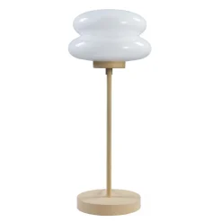 Soleia bordlampe E27 hvit/beige