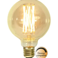 Star LED globe vintage gull Ø95mm 3.7W dimbar