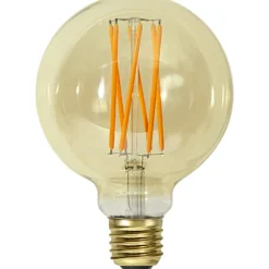 Star LED globe vintage gull Ø95mm 3.7W dimbar