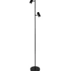 Stockholm 2-lys LED gulvspot sort