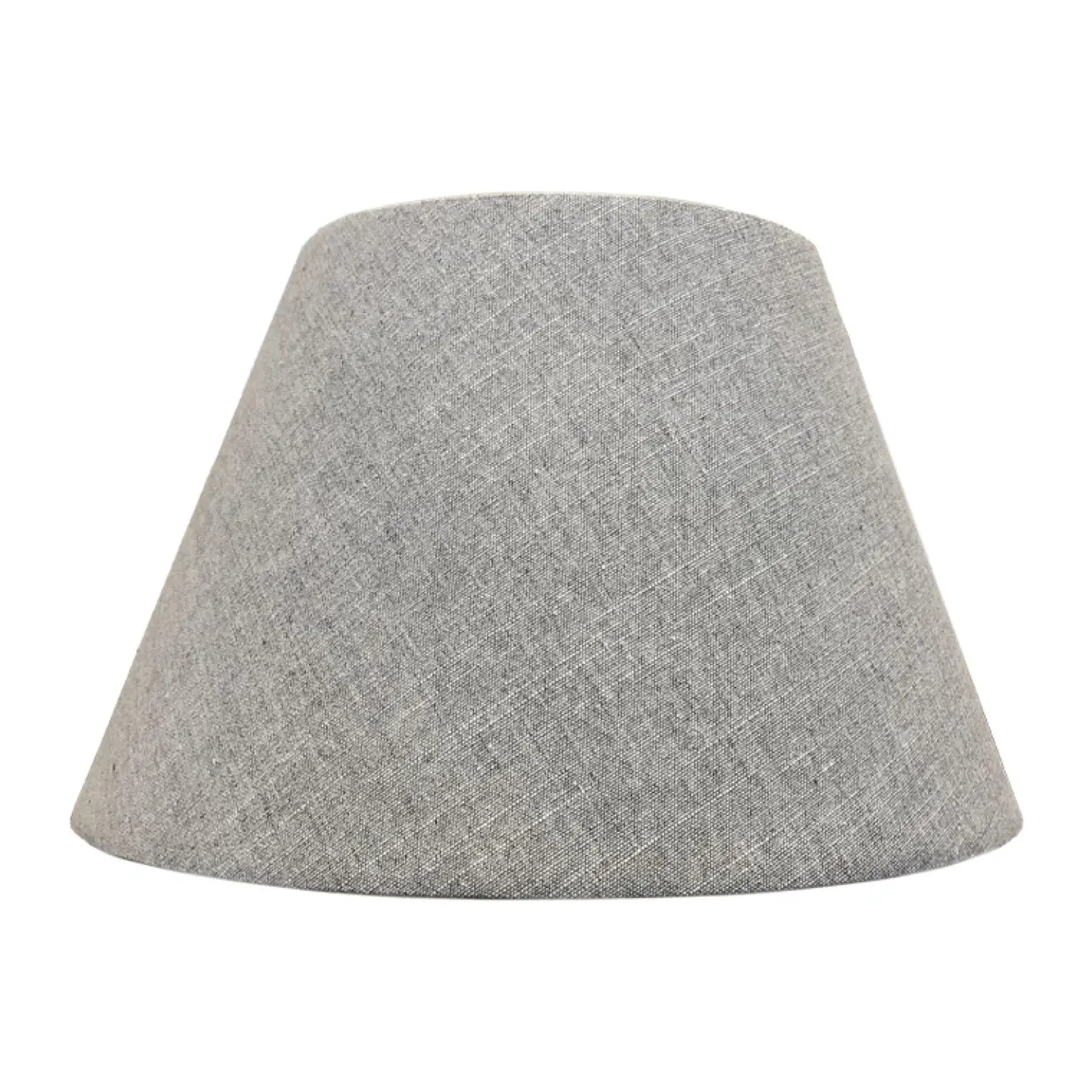 Straight skjerm 26cm lysegrå