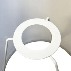 Straight skjerm 35cm lysegrå