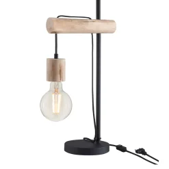 Stryn bordlampe sort/natur
