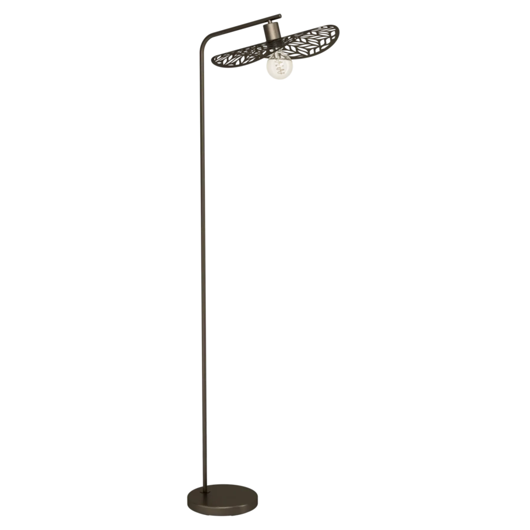 Swaby gulvlampe E27 bronse