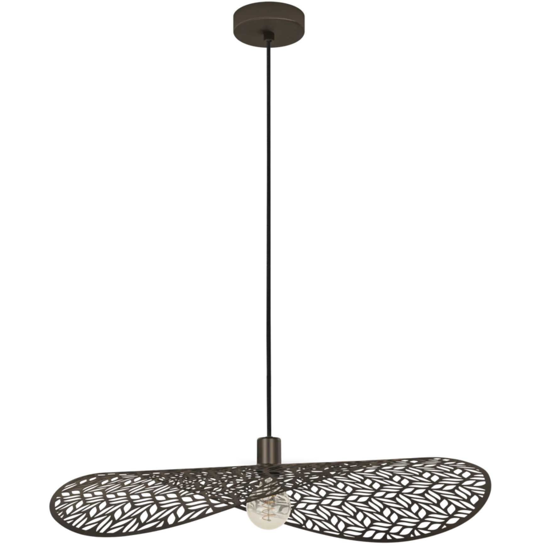 Swaby takpendel E27 bronse