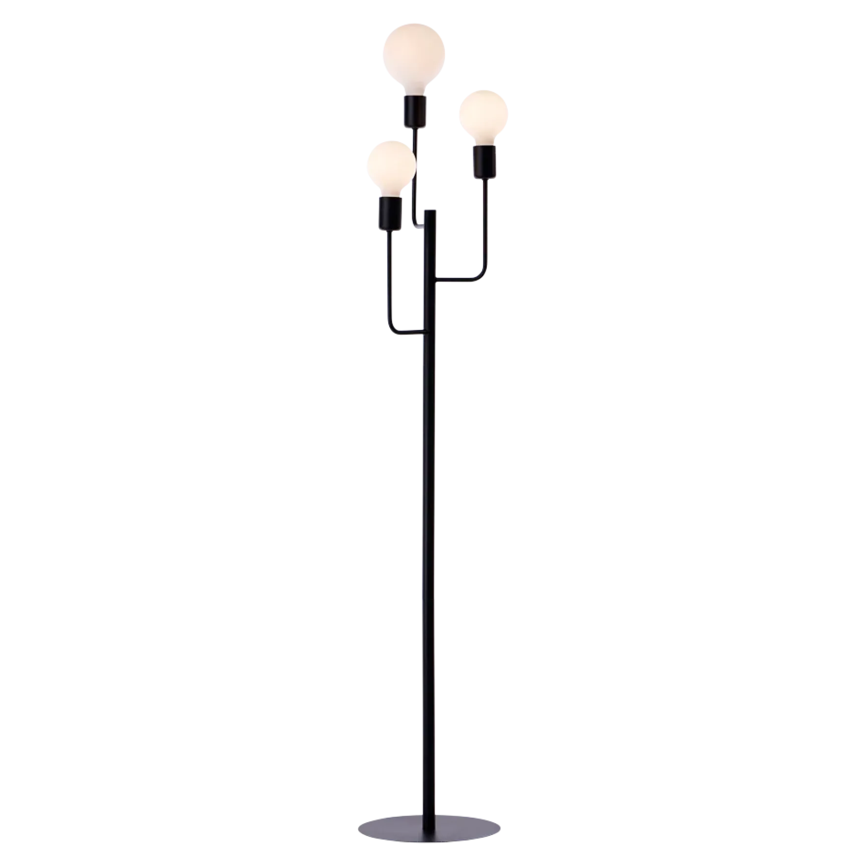 Tanum gulvlampe E27 sort
