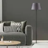 Thora gulvlampe sort/grå