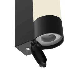Titan 40 baderomsarmatur 12W sort LED IP44