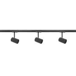 Titan 3-lys skinnepakke sort