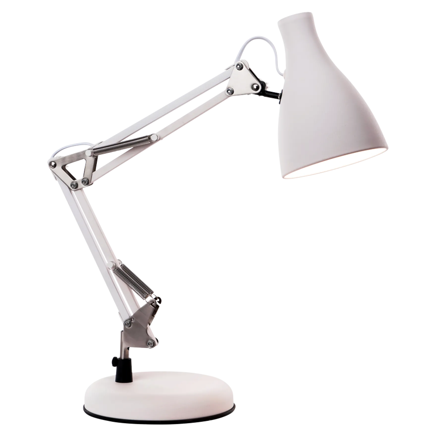 Tivoli bordlampe hvit