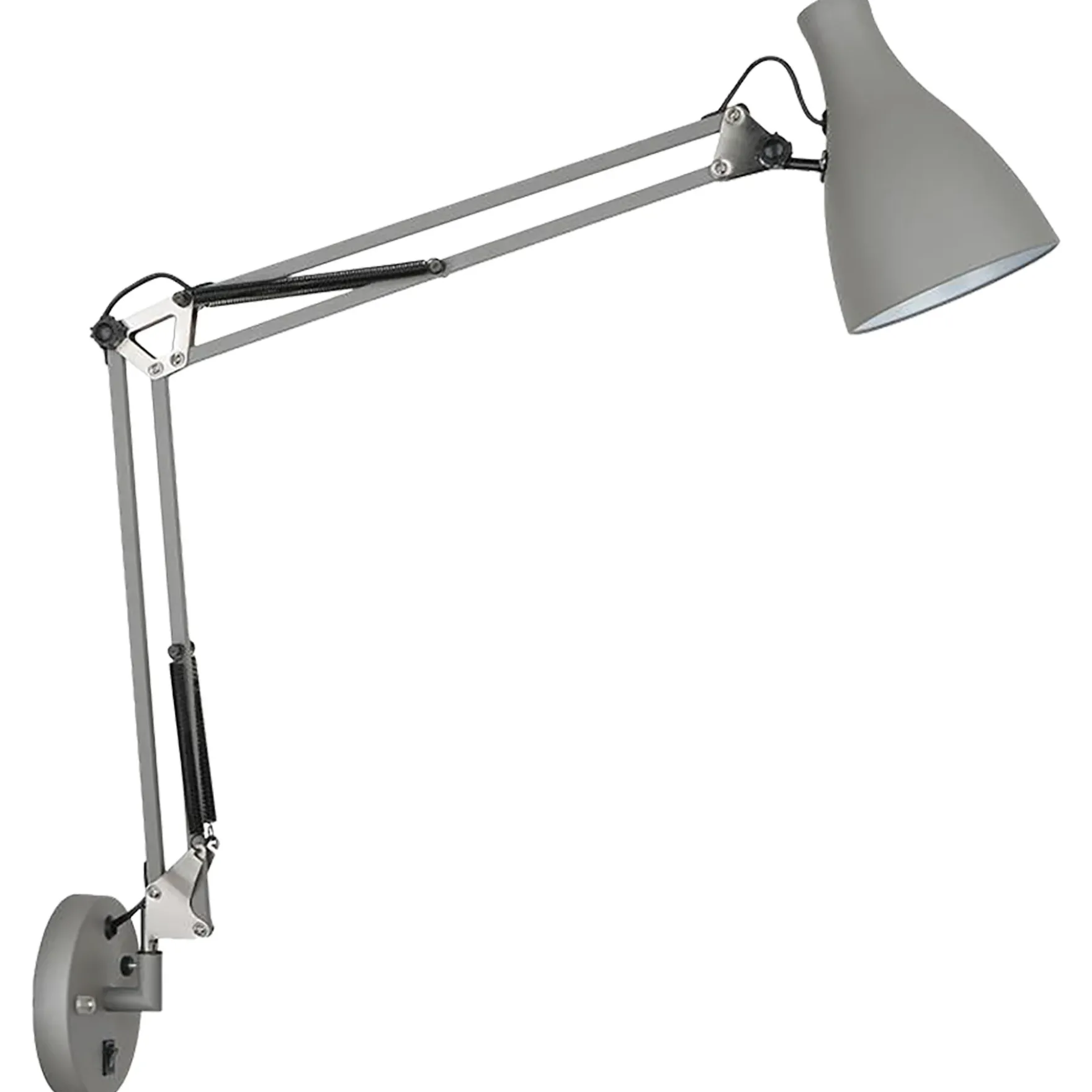 Tivoli vegglampe grå