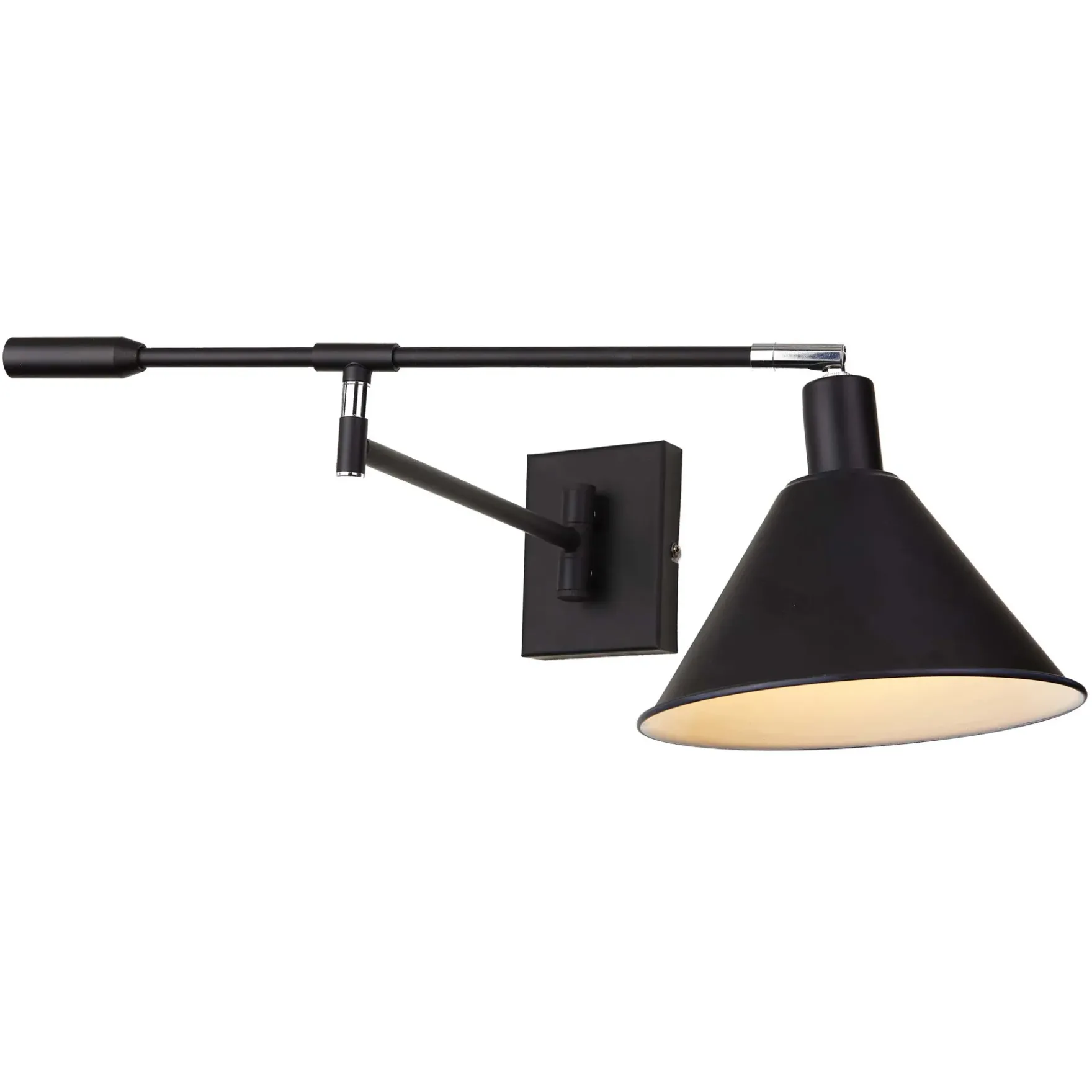 Tripoli vegglampe sort